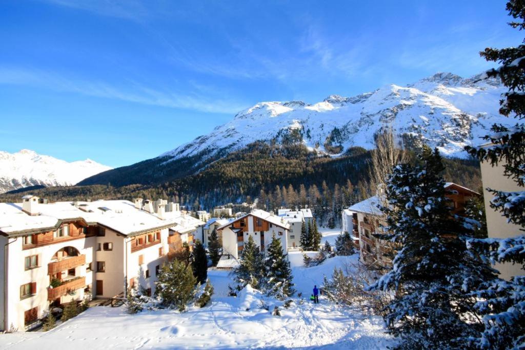 Bilocale Nuovo St. Moritz Chesa Arlas מראה חיצוני תמונה