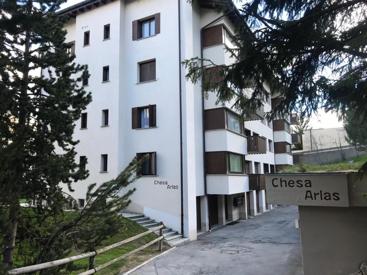 Bilocale Nuovo St. Moritz Chesa Arlas מראה חיצוני תמונה